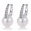 RHINESTONE PEARL EARRINGS