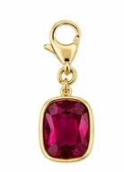 Small Jewel Charm — Pink